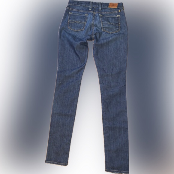 Lucky Brand Charlie Skinny Dark Wash Blue Jeans Women’s 0/25 - Picture 4 of 16